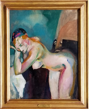 "Angele in the Studio, Paris" - Image 1 of 4