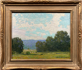 Blue Sky Over Landscape