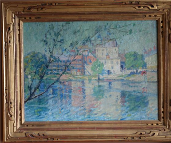 Promenade by the Seine River