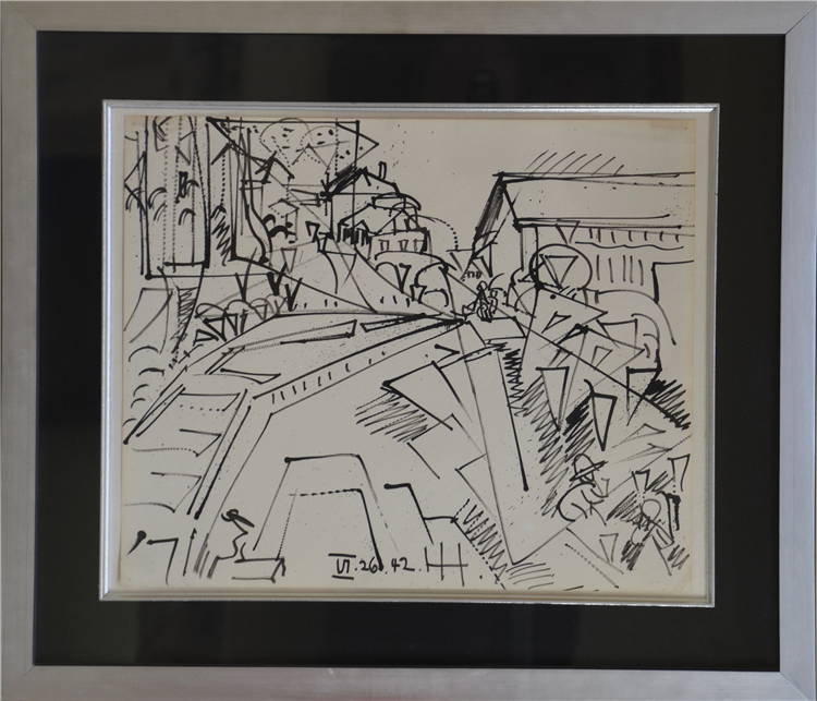 Provincetown Drawing 1942 - Image 2 of 4