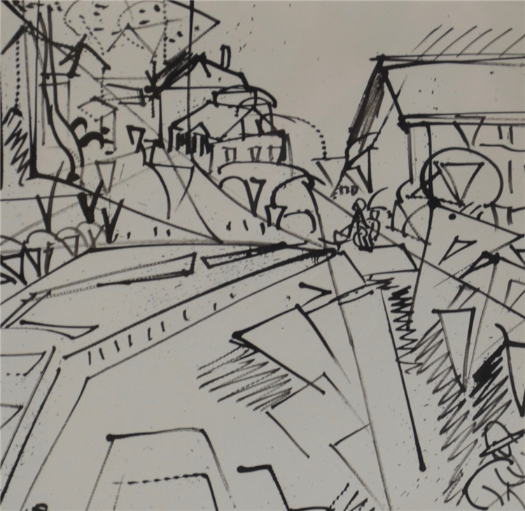 Provincetown Drawing 1942 - Image 4 of 4
