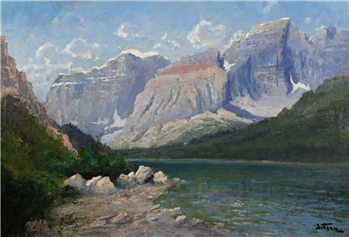 Mount Cleveland at Grossley Lake