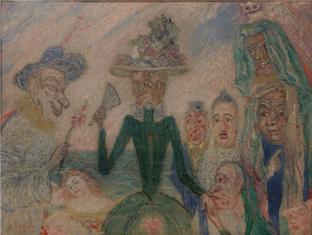 James Ensor, Oil On Canvas - “La Mort Coquette”
Sold $281,250