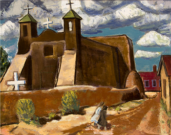 Untitled (Rancho de Taos, Church in New Mexico - Image 1 of 4