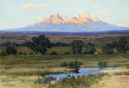 Charles Partridge Adams (1858-1942)
Untitled (Huajatolla, Spanish Peaks, Southern Colorado), circa 1890-1910