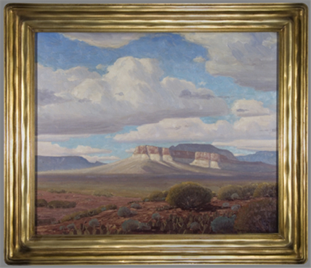 Norman H. Yeckley, "Arizona Landscape", ca. 1940s