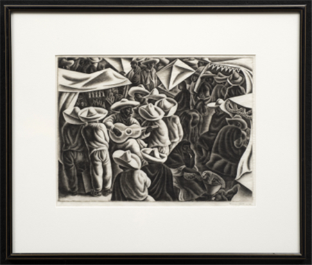 Howard N. Cook, "Fiesta", 1933