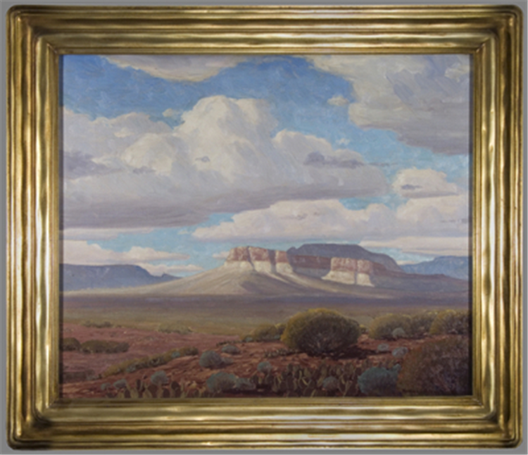 Norman H. Yeckley, "Arizona Landscape", ca. 1940s