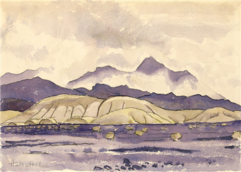 Clouds in the Desert (California Desert Mountain Landscape) - Image 1 of 4