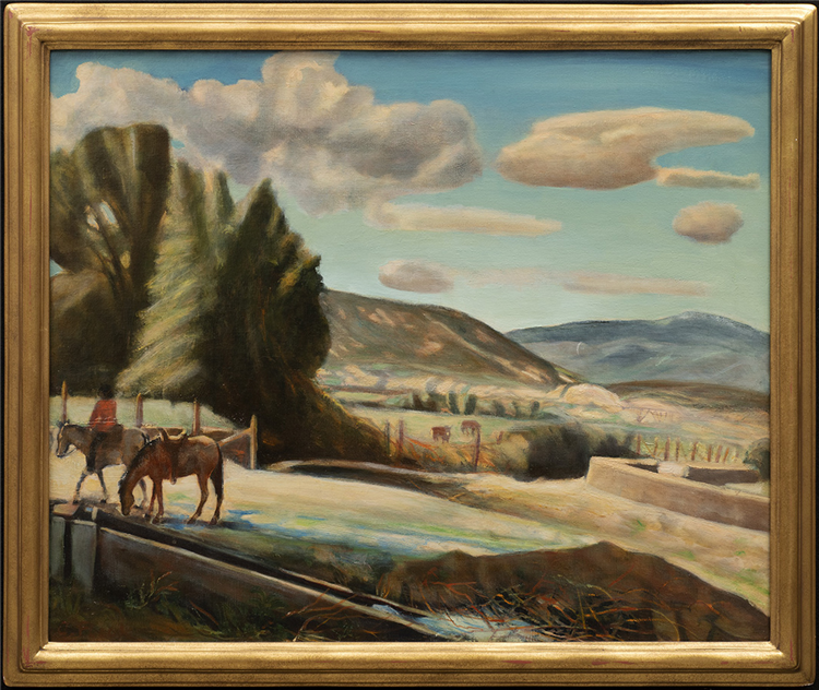 Autumn Landscape, Taos, New Mexico - Image 2 of 2