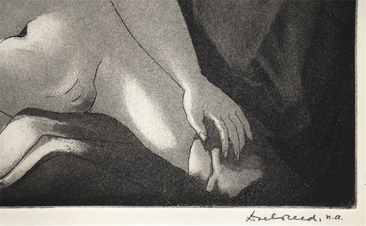 Nude with Winter Bouquet; 11/30 - Image 3 of 4