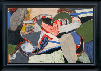 Collage Red Yellow and Green - Image 1 of 4