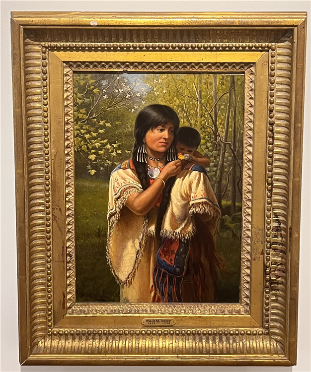 Squaw and Papoose - Image 2 of 2