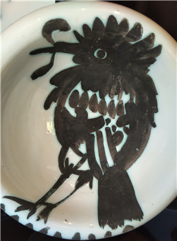 Picasso Madoura Ceramic A.R. 172 Bird With Worm