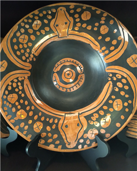 Picasso Madoura Ceramic A.R. 403 Spanish Dish with Toros Plat Espagnol au Tor
