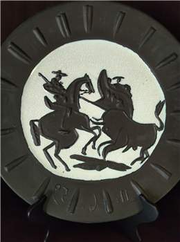 Picasso Madoura Ceramic A.R. 412 Scène de Tauromachie