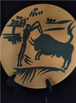 Picasso Madoura Ceramic A.R. 427 Banderilleros