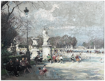 Les Enfants au Jardin Tuileries, Paris - Image 1 of 4