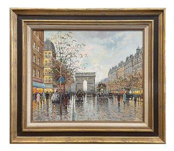 Paris Street Scene