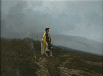 "Yellow Robe" - Image 1 of 2