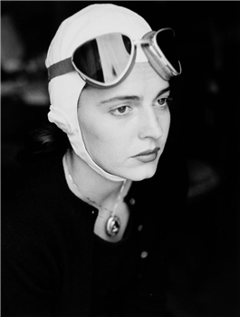 Jinx in Goggles, Florence, Italy