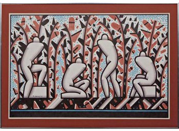 Study for River Bathers - Image 1 of 4
