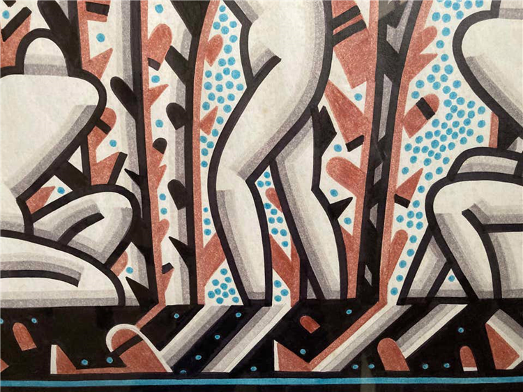 Study for River Bathers - Image 3 of 4