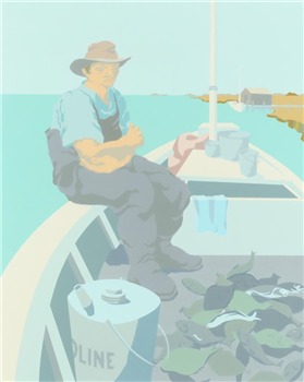 Seated Fisherman