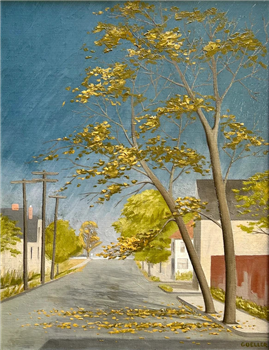 Suburb in Autumn
