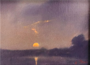Sunset Sketch #6 - Image 1 of 3