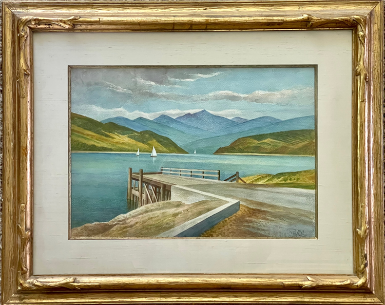 Lake Chelan, Looking Toward Wapato Point - Image 2 of 2