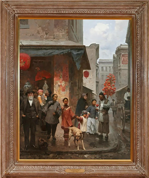 "The Lantern Peddler. San Francisco 1905" - Image 1 of 3