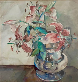 Pink Asiatic Lilies - Image 1 of 2
