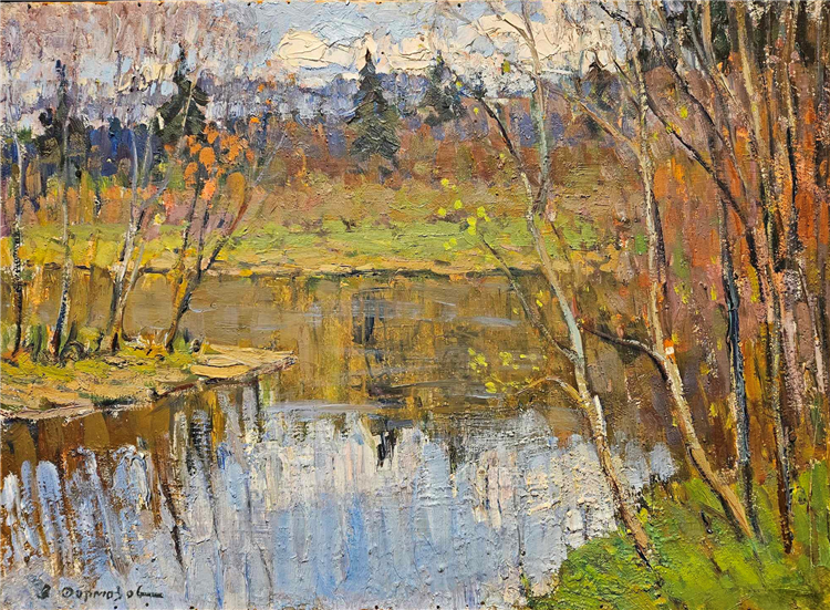 River Vorya in Springtime - Image 2 of 4