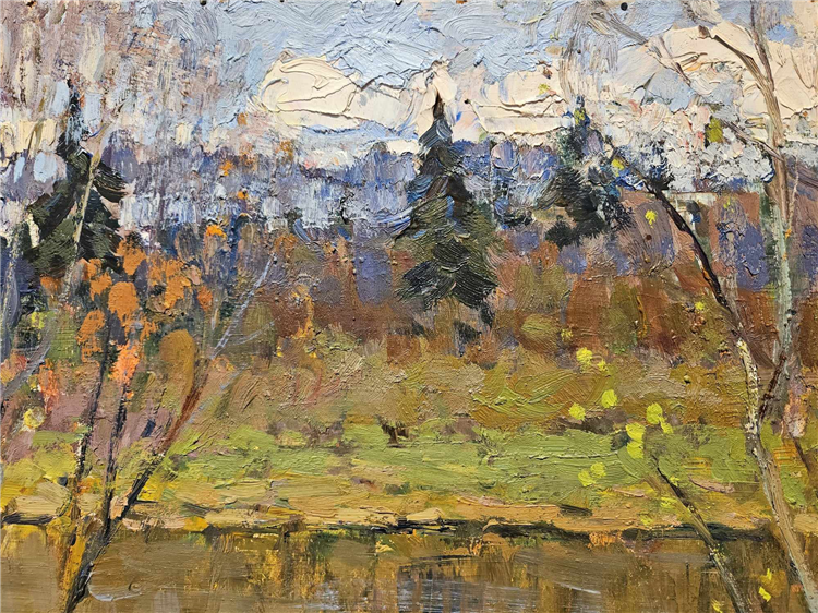 River Vorya in Springtime - Image 3 of 4