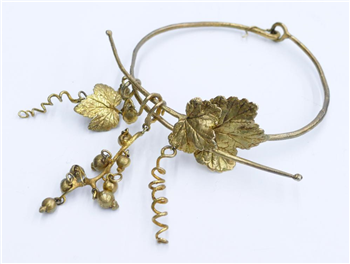 Claude Lalanne ''Groseilles'' Vermeil Silver Necklace - Image 1 of 2