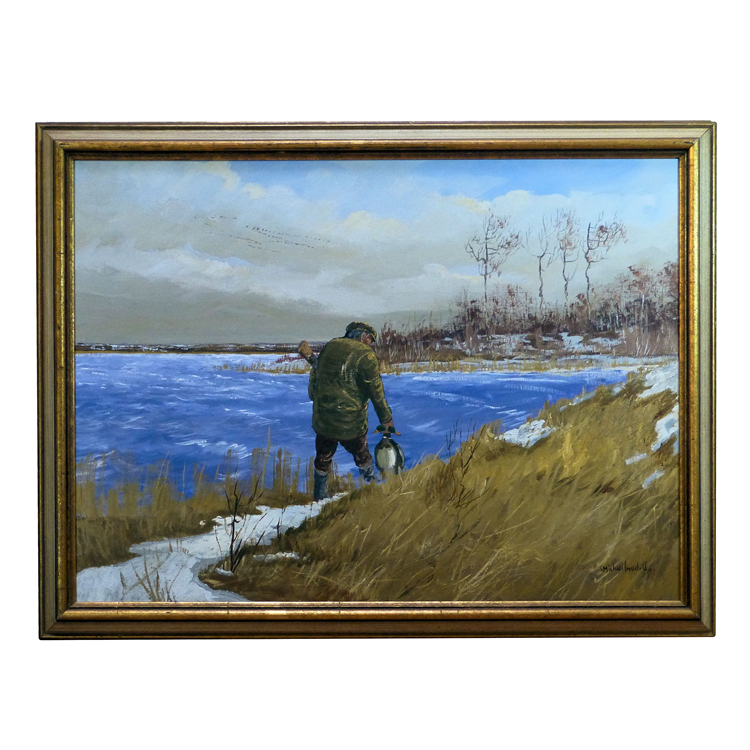 Hunting Ducks Around First Snowfall - Image 2 of 2