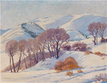 Utah Snow Scene - Image 1 of 4