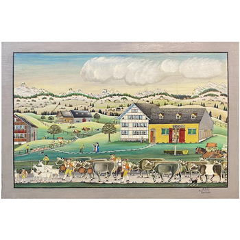 Appenzeller Bauernmalerei Swiss Folk Art - Image 1 of 4