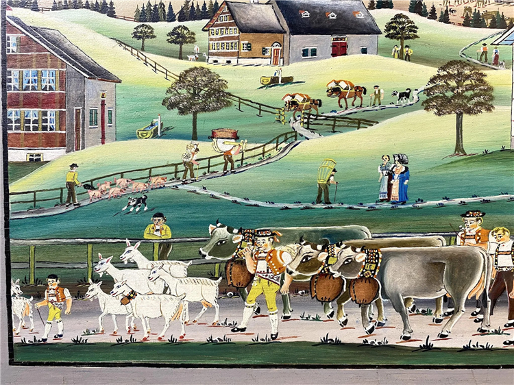 Appenzeller Bauernmalerei Swiss Folk Art - Image 2 of 4