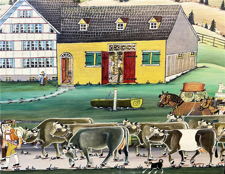 Appenzeller Bauernmalerei Swiss Folk Art - Image 3 of 4