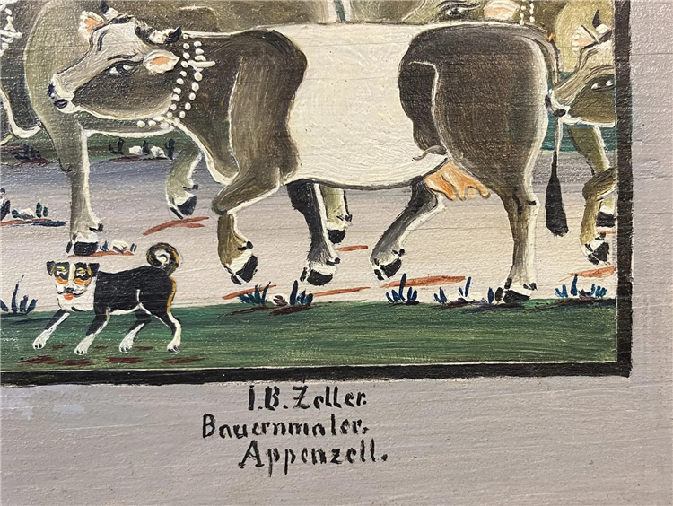 Appenzeller Bauernmalerei Swiss Folk Art - Image 4 of 4