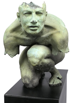 Jorge Marín "Prambanan" Bronze Sculpture - Image 1 of 4