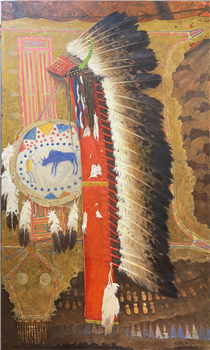 Regalia Before The Consul, Oil Painting by Greg Singley