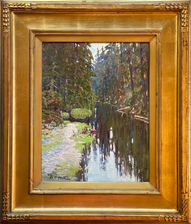 Forested Reflection (Sandy River, Oregon) - Image 2 of 2