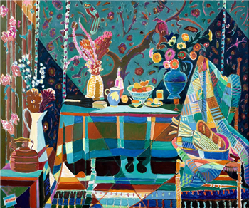 Still Life with Pheasant and Owl - Image 1 of 4
