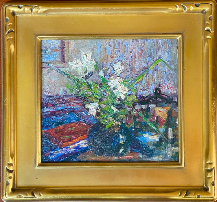 Narcissus Still Life in Willamette River Window - Image 2 of 2