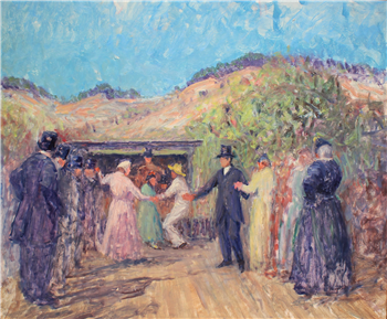 Old Time Contra Dance, Turnbridge VT - Image 1 of 2