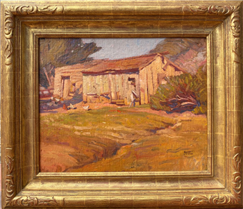 Sunlit Barn