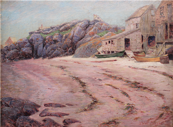Fish Beach, Monhegan Circa 1890